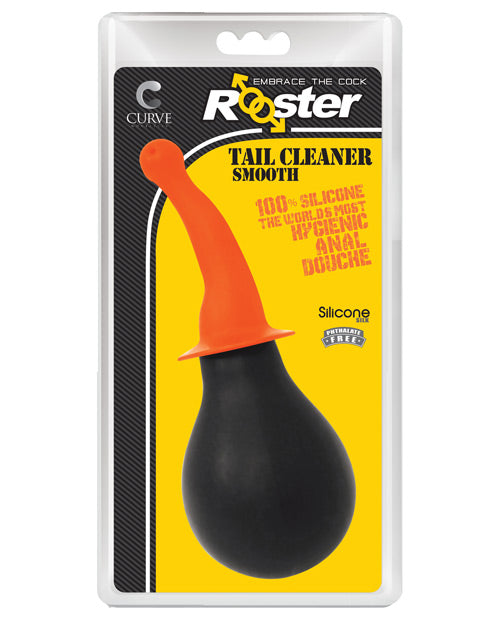 Curve Novelties Rooster Tail Cleaner Smooth - Orange - Empower Pleasure