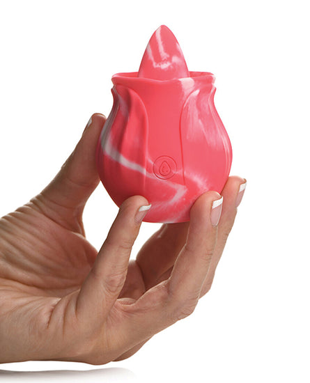 Curve Novelties Gossip Licking Rose - Pink Twirl - Empower Pleasure