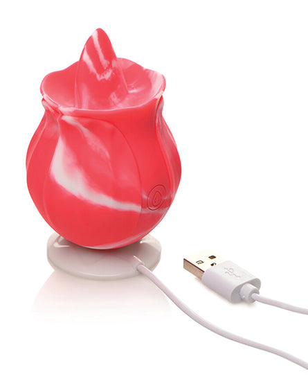 Curve Novelties Gossip Licking Rose - Pink Twirl - Empower Pleasure