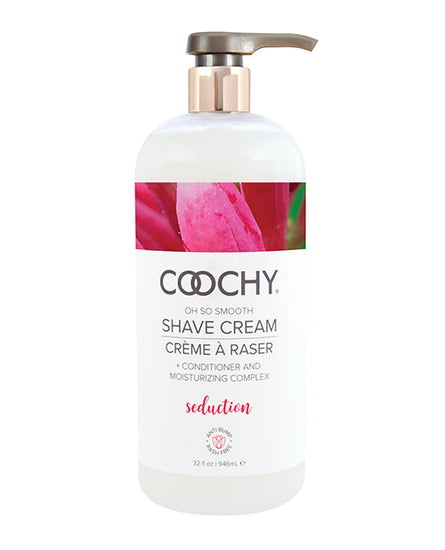 COOCHY Seduction Shave Cream - 12.5 oz Honeysuckle/Citrus - Empower Pleasure