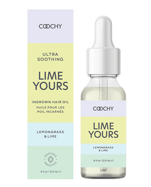 COOCHY Ultra Soothing Ingrown Hair Oil - Lemongrass Lime - Empower Pleasure