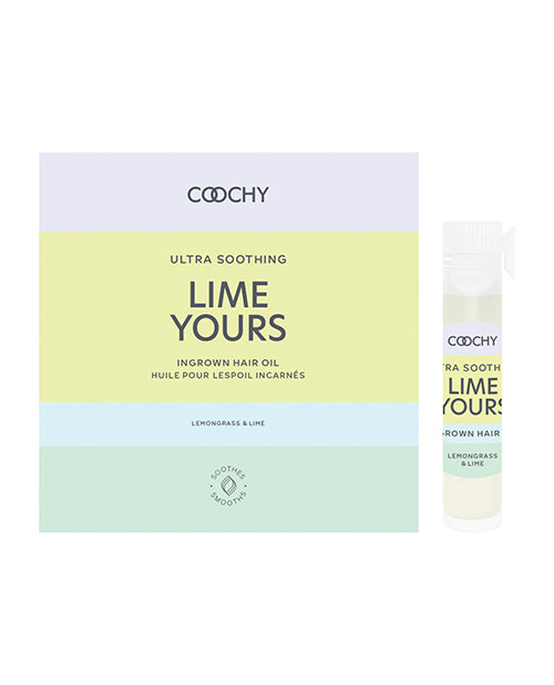 COOCHY Ultra Soothing Ingrown Hair Oil - Lemongrass Lime - Empower Pleasure