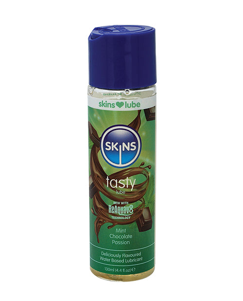 Skins Water Based Lubricant - 4.4 oz Mint Chocolate - Empower Pleasure