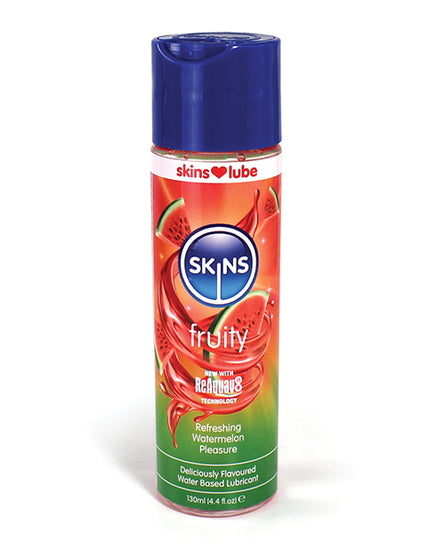 Skins Water Based Lubricant - 4.4 oz Watermelon - Empower Pleasure