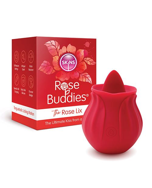 Skins Rose Buddies The Rose Lix - Red - Empower Pleasure