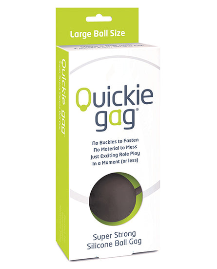 Quickie Ball Gag Large - Empower Pleasure