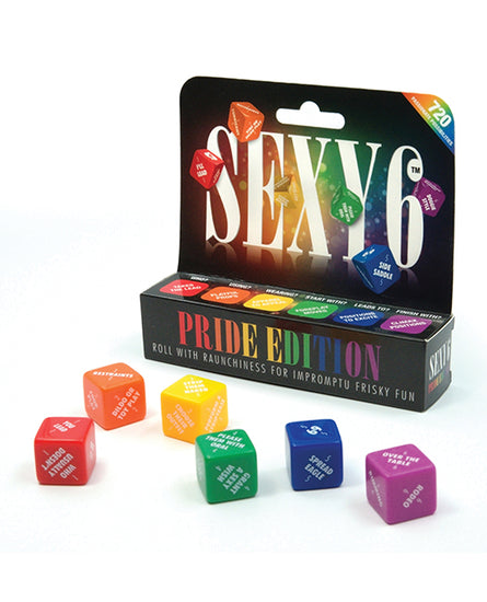 Sexy 6 Dice Game - Pride Edition - Empower Pleasure