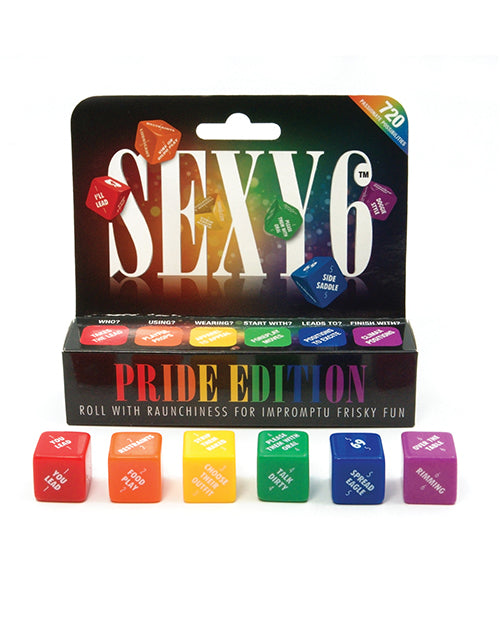Sexy 6 Dice Game - Pride Edition - Empower Pleasure