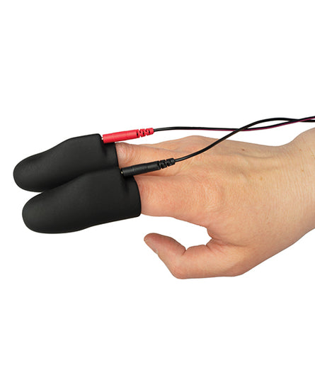 Electrastim Explorer Electro Finger Sleeves - Black - Empower Pleasure