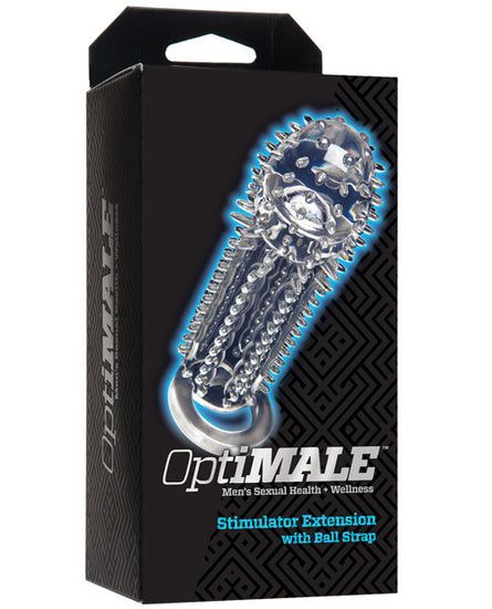 OptiMale Stimulator Extension - Clear - Empower Pleasure