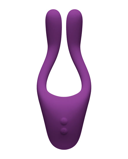 Tryst V2 Bendable Multi Zone Massager with Remote - Purple - Empower Pleasure