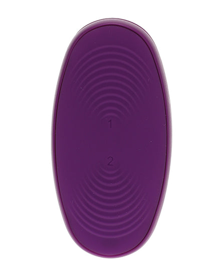 Tryst V2 Bendable Multi Zone Massager with Remote - Purple - Empower Pleasure