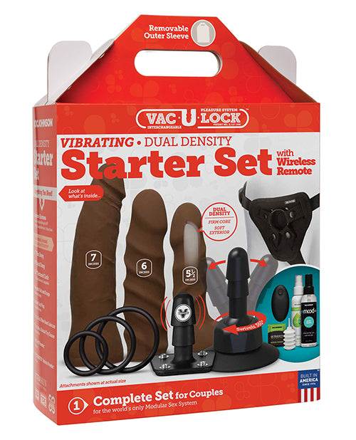 Vac-U-Lock Dual Density Starter Set With Wireless Remote - Empower Pleasure