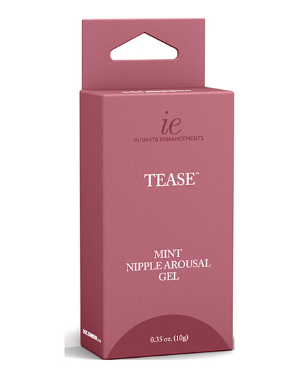 Intimate Enhancements Tease Nipple Arousal Gel - .35 oz Mint - Empower Pleasure