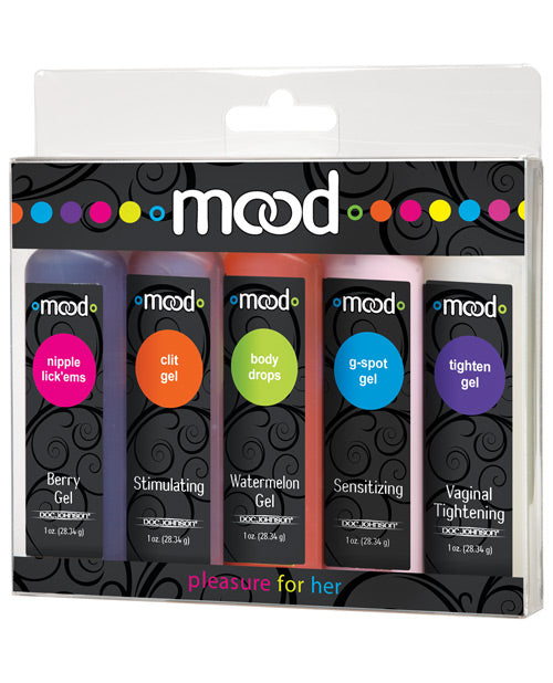 Mood Lube Pleasure for Her - Asst. Pack of 5 - Empower Pleasure