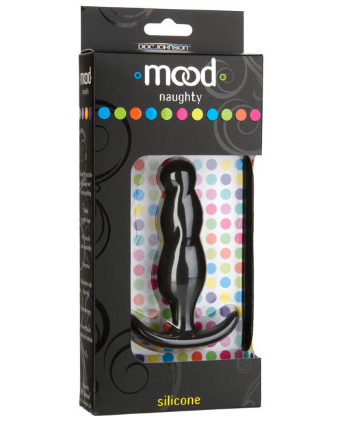 Mood Naughty 3 Butt Plug Medium - Black - Empower Pleasure