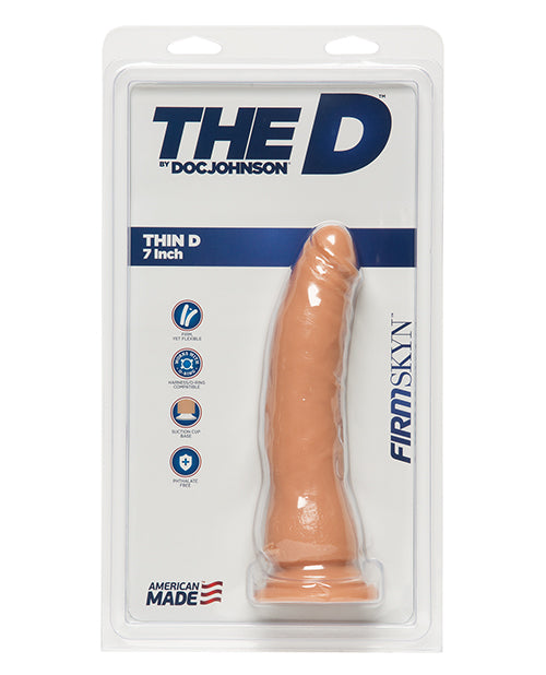 The D 7" Thin D - Assorted Colors - Empower Pleasure