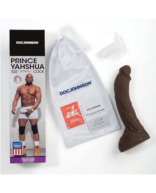 Prince Yahshua Ultraskyn 10.5" Cock  - Chocolate - Empower Pleasure