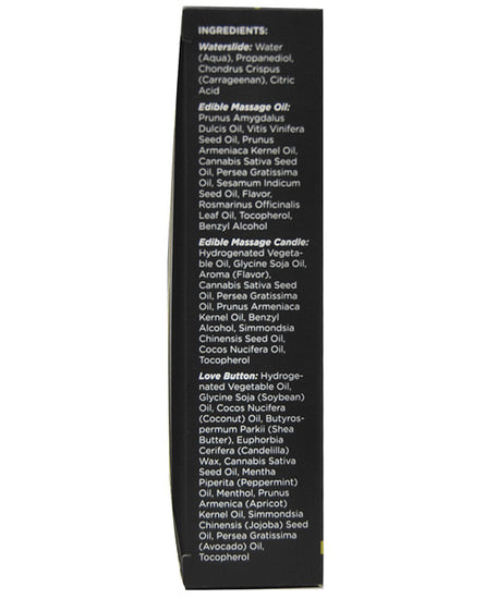 Earthly Body Hemp Seed Tasty Travel Collection - Empower Pleasure