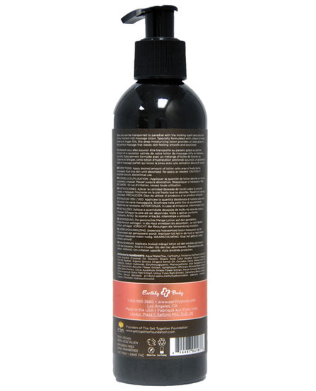 Earthly Body Massage Lotion - 8 oz - Isle of You - Empower Pleasure