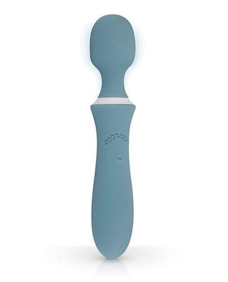 Bloom The Orchid Wand Vibrator - Teal - Empower Pleasure