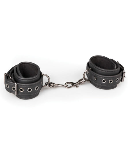 Easy Toys Fetish Ankle Cuffs - Black - Empower Pleasure