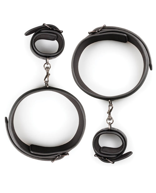 Easy Toys Thigh and Wrist Cuff Set - Black