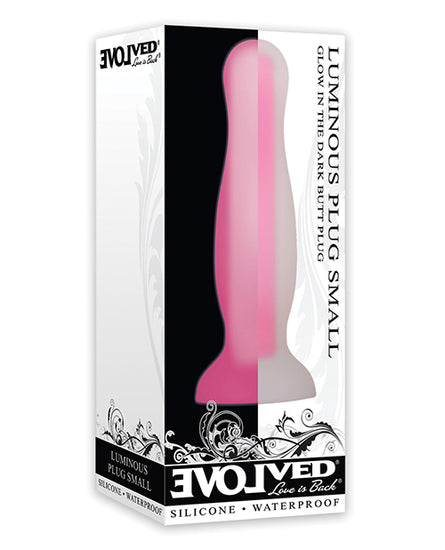 Evolved Luminous Plug Small - Pink - Empower Pleasure