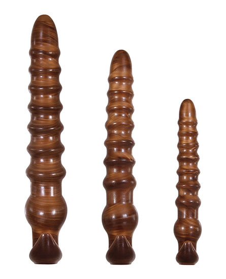 Evolved Twisted Love 3-Piece Plug Set - Gold - Empower Pleasure
