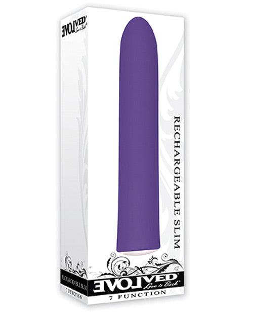 Evolved Love is Back Rechargeable Slim - Purple - Empower Pleasure