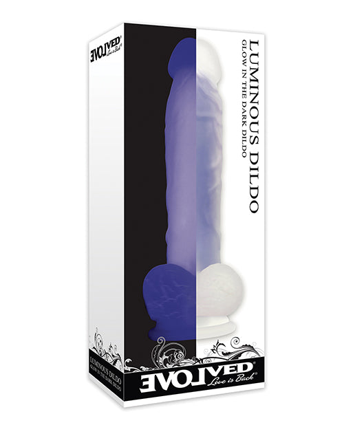 Evolved Luminous Dildo Non Vibrating - Purple - Empower Pleasure
