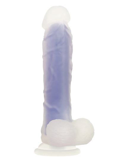 Evolved Luminous Dildo Non Vibrating - Purple - Empower Pleasure