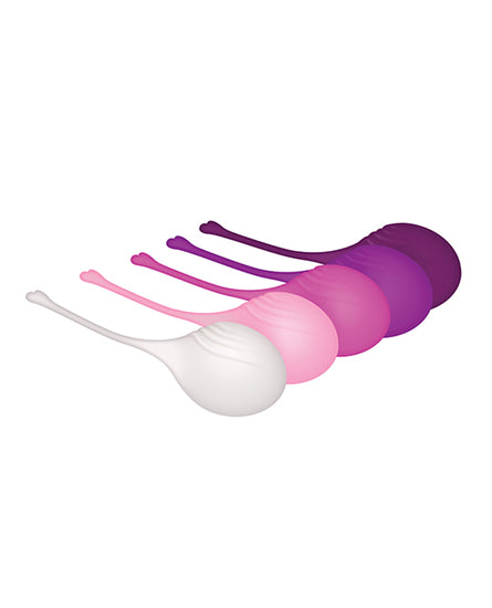 Evolved Tight & Delight 5 pc Weighted Kegel Ball Set - Assorted Colors - Empower Pleasure