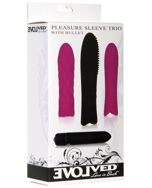 Evolved Pleasure Sleeve Trio with Bullet