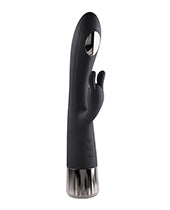 Evolved Heat Up & Chill G-Spot Rabbit - Black - Empower Pleasure