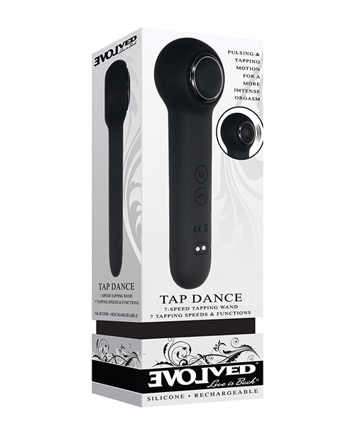 Evolved Tap Dance Tapping Wand - Black - Empower Pleasure