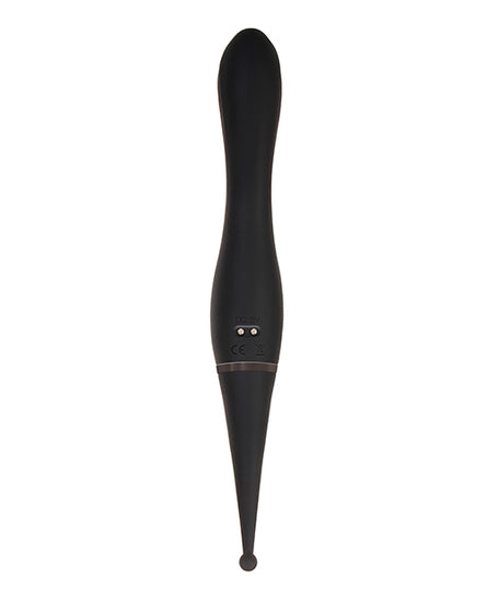 Evolved Tantalizing Teaser Dual-End Vibrator - Black - Empower Pleasure
