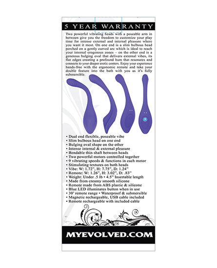 Evolved Anywhere Vibe - Blue - Empower Pleasure