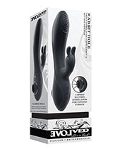 Evolved Rabbit Hole Triple Stimulation Vibrator - Black - Empower Pleasure