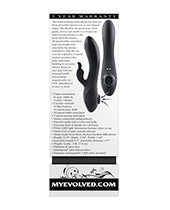 Evolved Rabbit Hole Triple Stimulation Vibrator - Black - Empower Pleasure