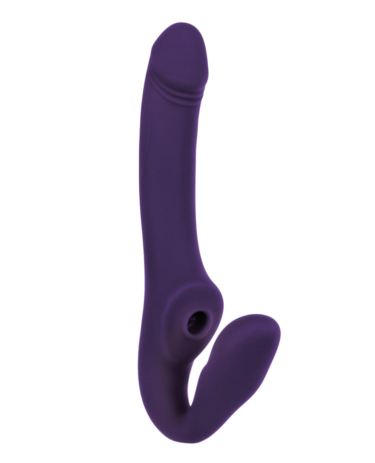 Evolved 2 Become 1 Strapless Strap-On - Purple