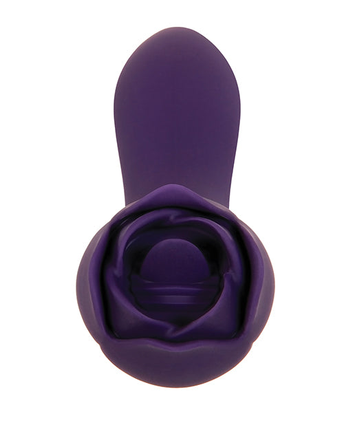 Evolved Thorny Rose Dual-End Massager - Purple - Empower Pleasure