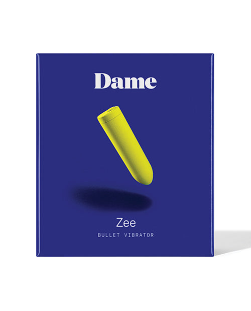 Dame Zee Bullet Vibrator - Citrus - Empower Pleasure