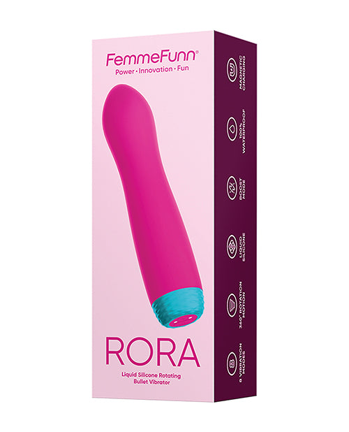 Femme Funn Rora Rotating Bullet - Assorted Colors - Empower Pleasure