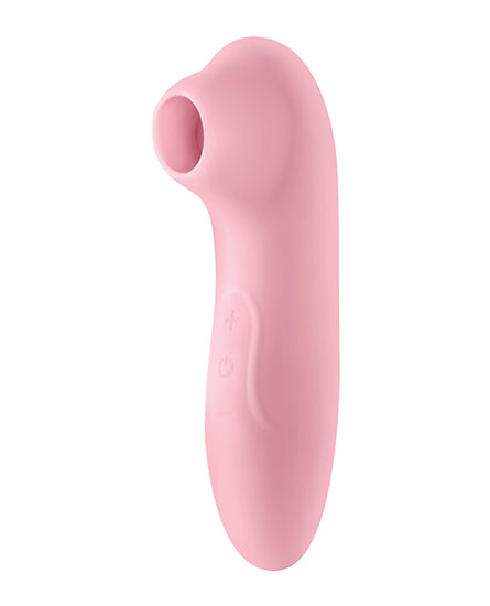 Luv Inc. Pulsing Clitoral Stimulator - Light Pink - Empower Pleasure