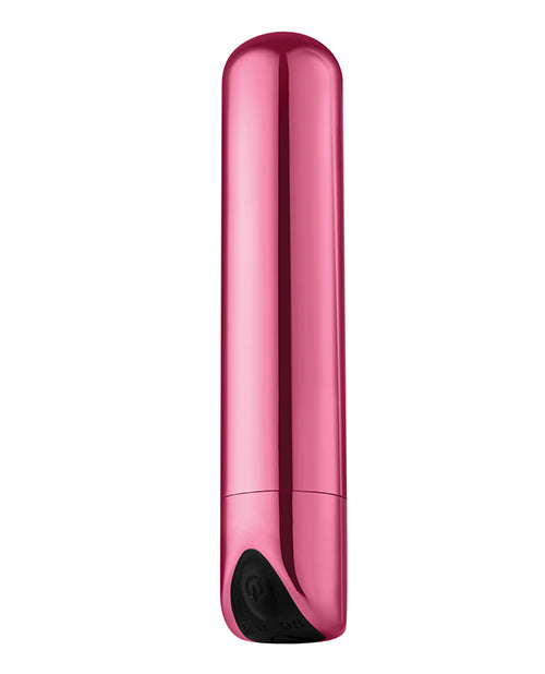 Luv Inc. Shiny Bullet - Pink - Empower Pleasure