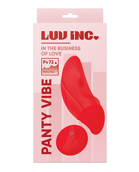 Luv Inc. Panty Vibe - Red - Empower Pleasure