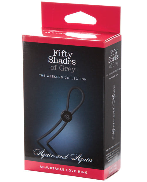 Fifty Shades of Grey Again & Again Adjustable Love Ring - Empower Pleasure