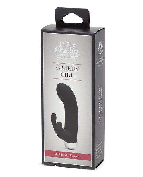Fifty Shades of Grey Greedy Girl Rechargeable Mini Rabbit Vibrator - Empower Pleasure