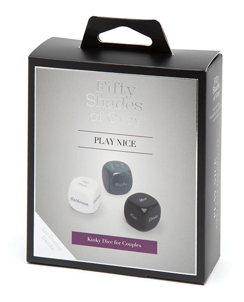 Fifty Shades of Grey Play Nice Kinky Dice for Couples - Empower Pleasure